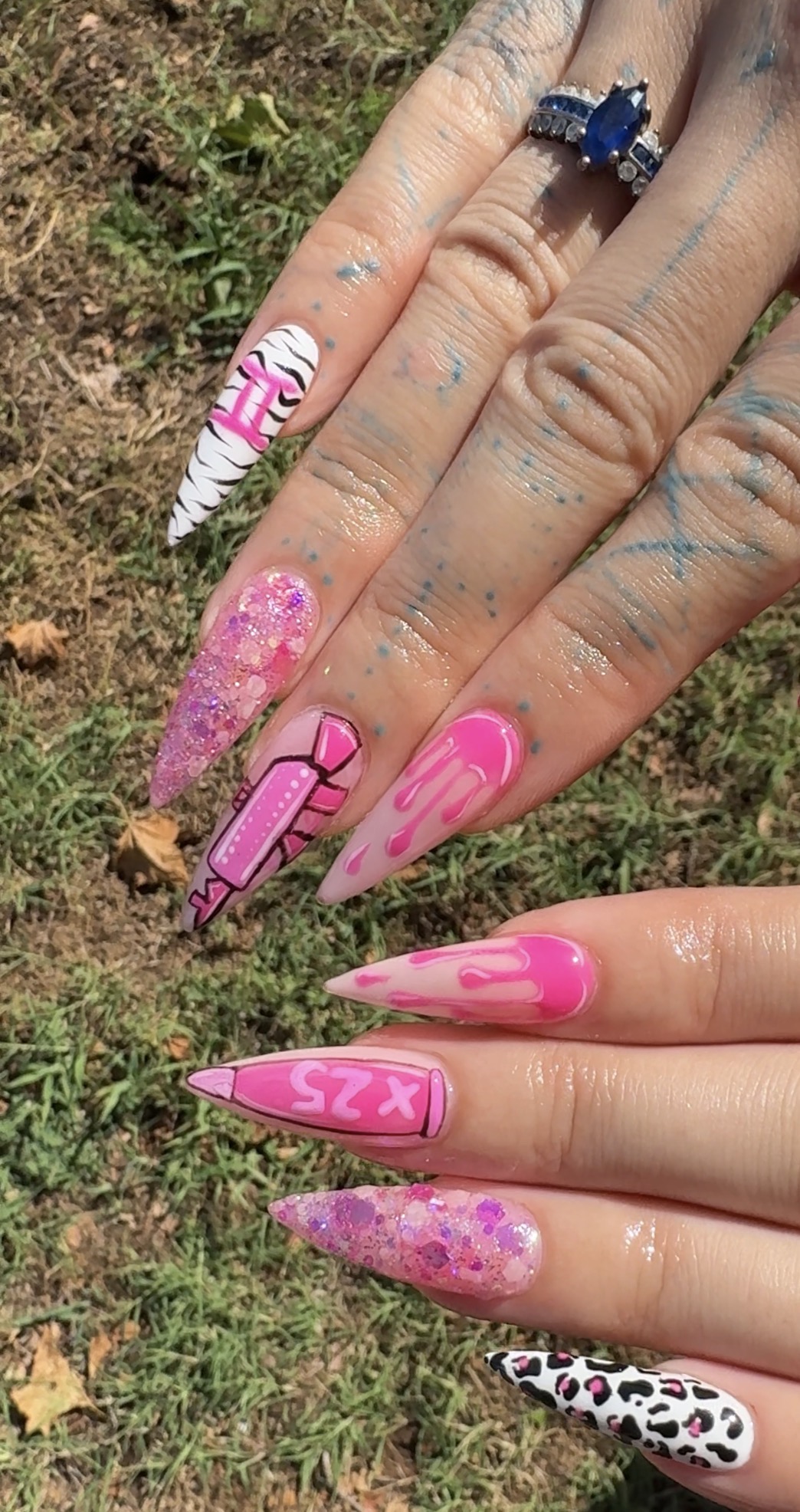 Touched by Smalls nail set 3